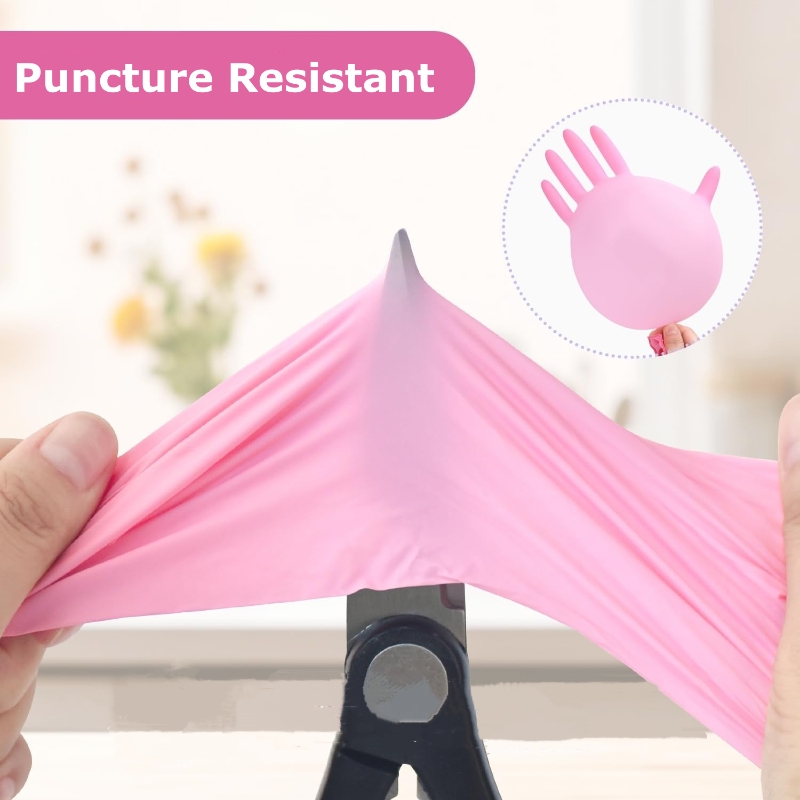 20/50/100PCS Pink Nitrile Disp - огляд і ціна Latex Disposable Glove