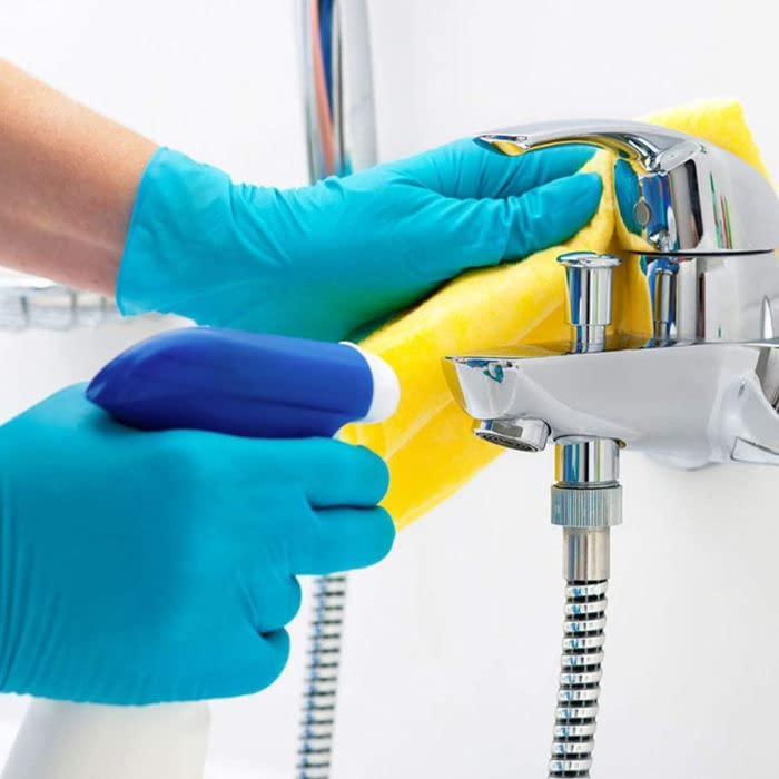 Latex-Free Blue Nitrile Exam G - огляд і ціна Exam Glove Nitrile