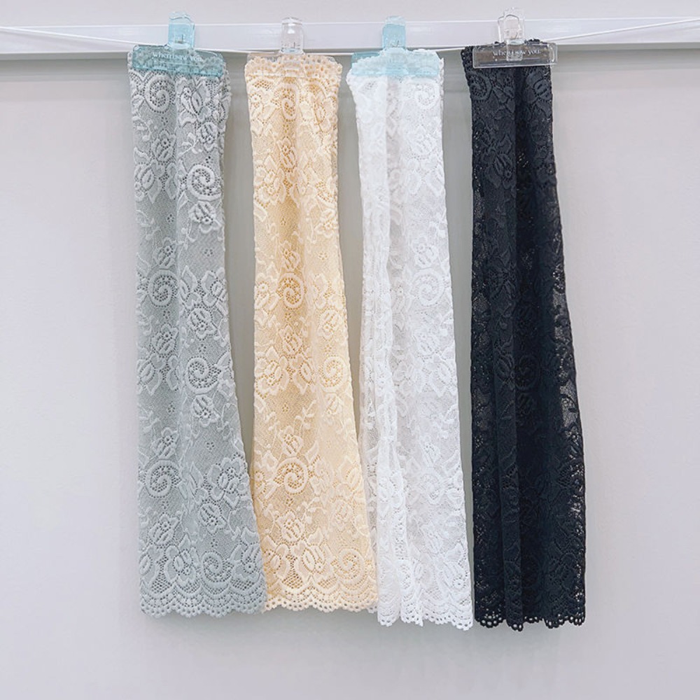 Women Long Lace Gloves Fishnet - огляд і ціна Fingerless Glove Knit