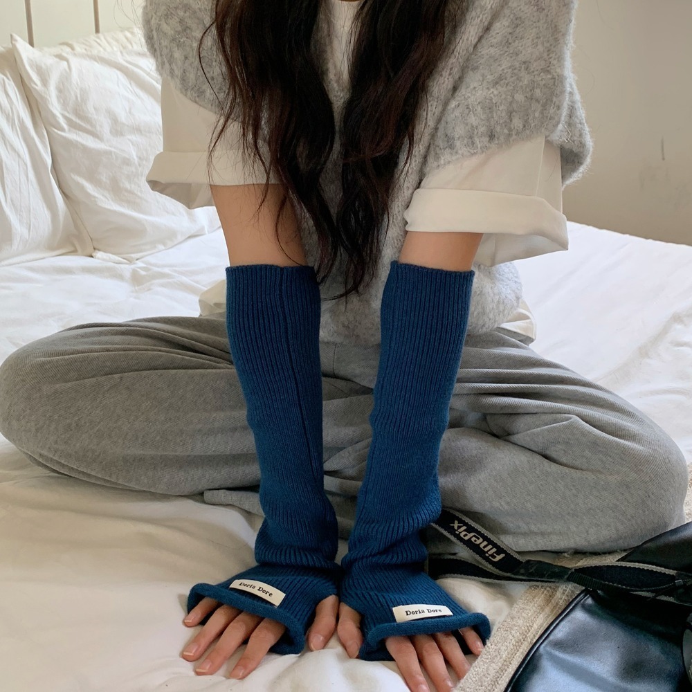 Korean Style Knitted Warm Slee - огляд і ціна Fingerless Glove Knit
