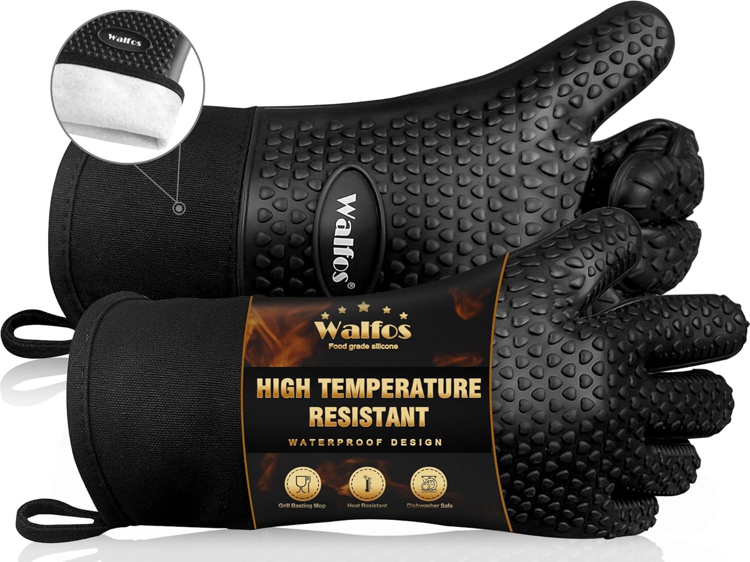 Heat Resistant Silicone BBQ Gl - огляд і ціна Heat Resistant Glove