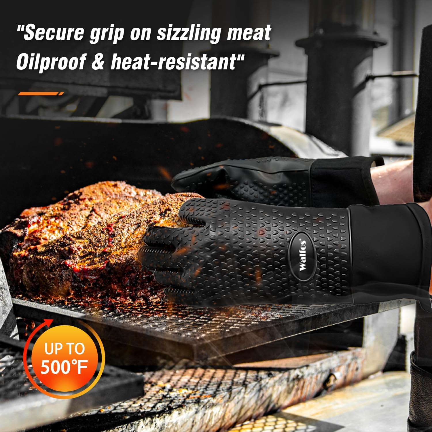 Heat Resistant Silicone BBQ Gl - огляд і ціна Heat Resistant Glove