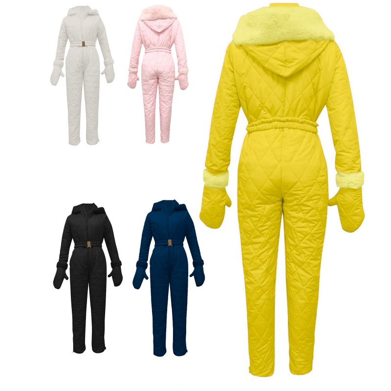 Couple's Solid Color Ski Suit, - огляд і ціна Ski Glove Waterproof