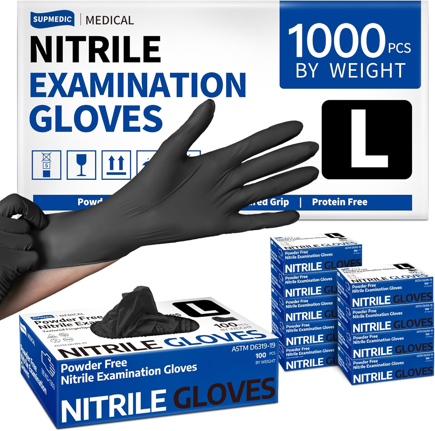 Nitrile Exam Gloves 1000Pcs La - огляд і ціна Exam Glove Nitrile