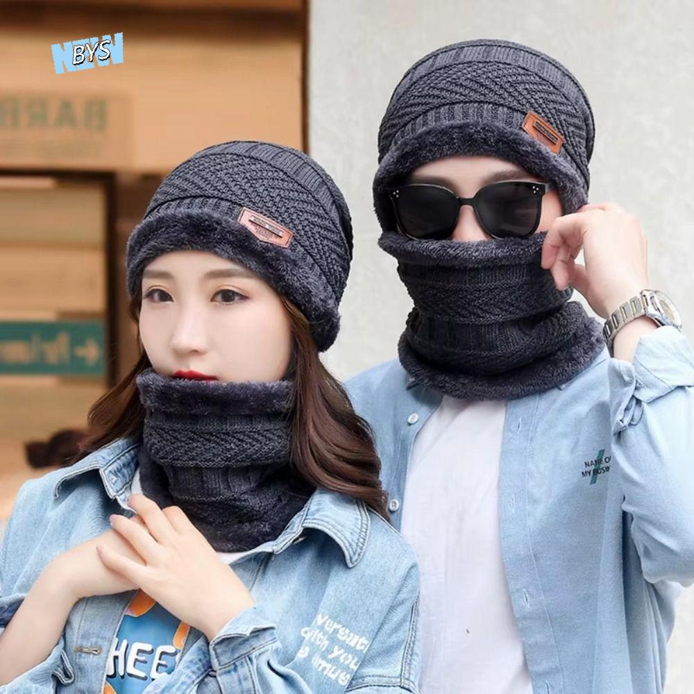 4pcs/set Soft Winter Beanie Ha - огляд і ціна Wool Glove Lined