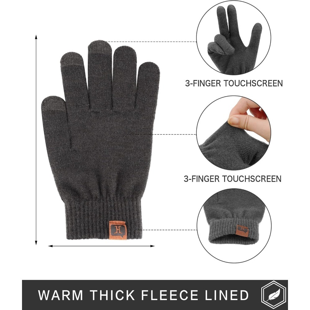 Women's Winter Touchscreen Woo - огляд і ціна Wool Glove Lined