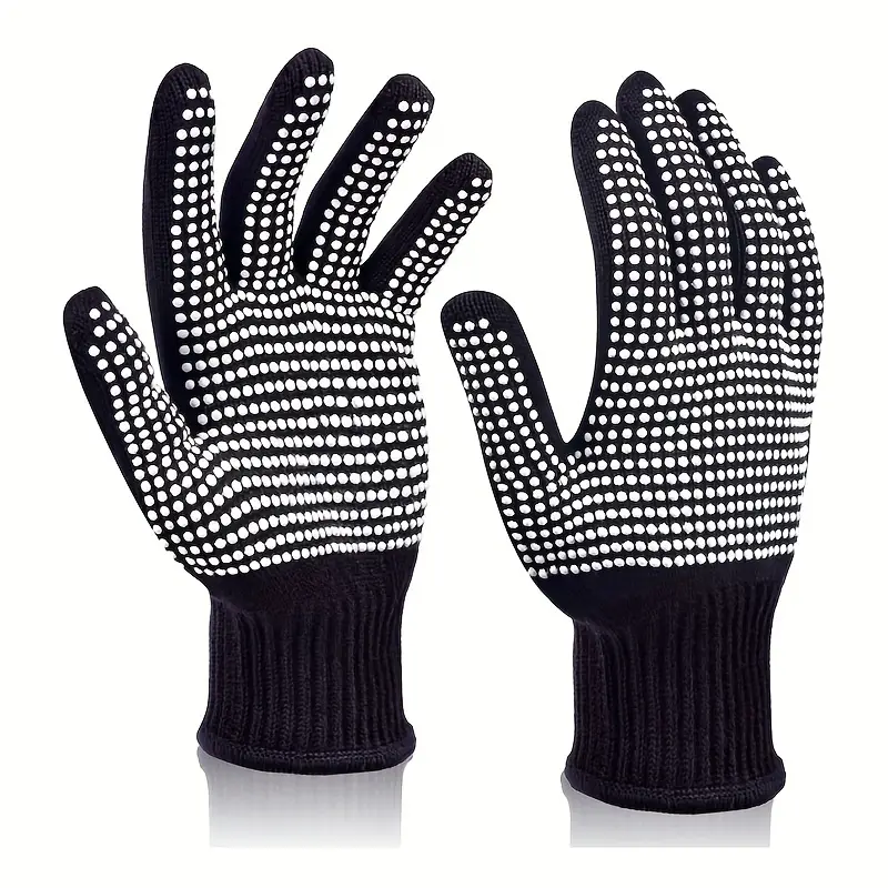 1 Pair Barbecue Anti-scald Glo - огляд і ціна Oven Mitt Silicone