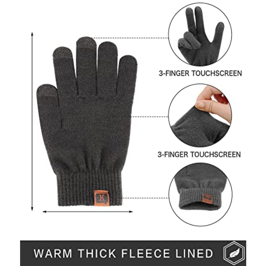 Women's Winter Touchscreen Woo - огляд і ціна Wool Glove Lined