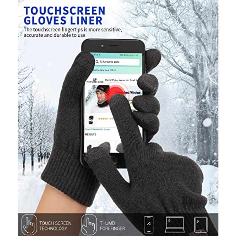 Women's Winter Touchscreen Woo - огляд і ціна Wool Glove Lined
