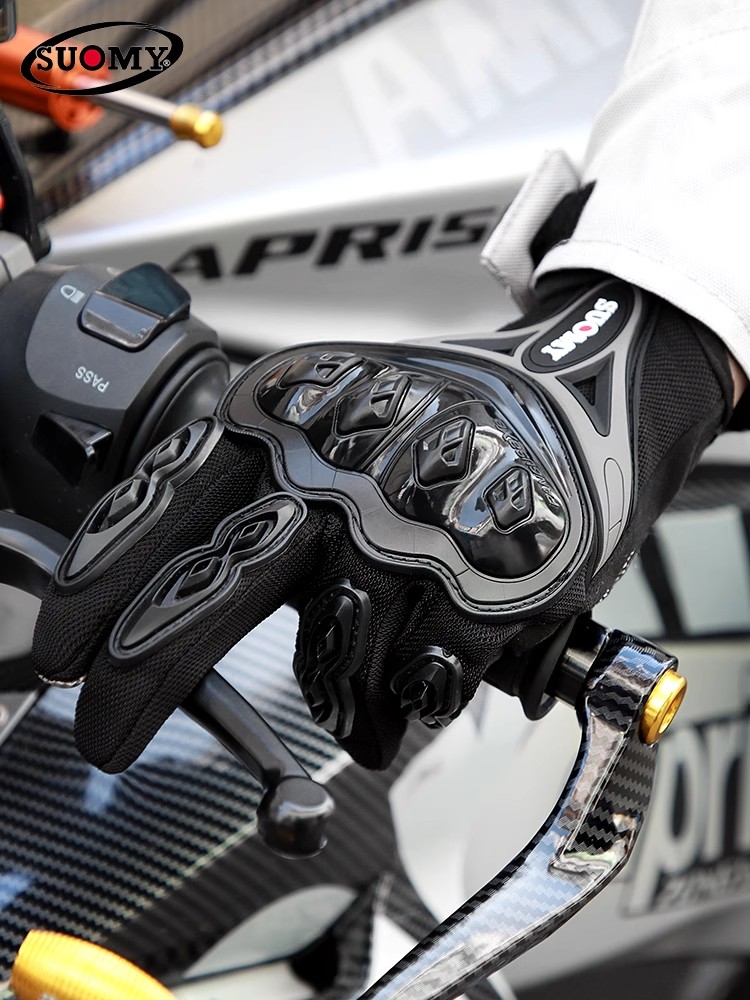 SUOMY Summer Touchscreen Motor - огляд і ціна Motorcycle Glove Knuckle