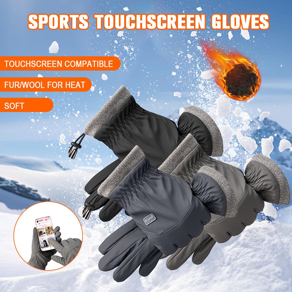 Fleece Cold-proof Cycling Glov - огляд і ціна Winter Glove Insulated