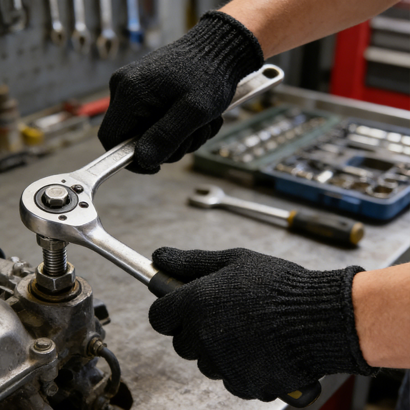 1 Pair Black Steel Wire Metal  - огляд і ціна Cut Resistant Glove