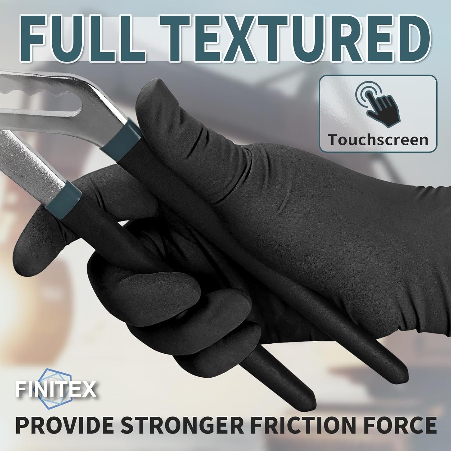 Black Nitrile Disposable Glove - огляд і ціна Exam Glove Nitrile