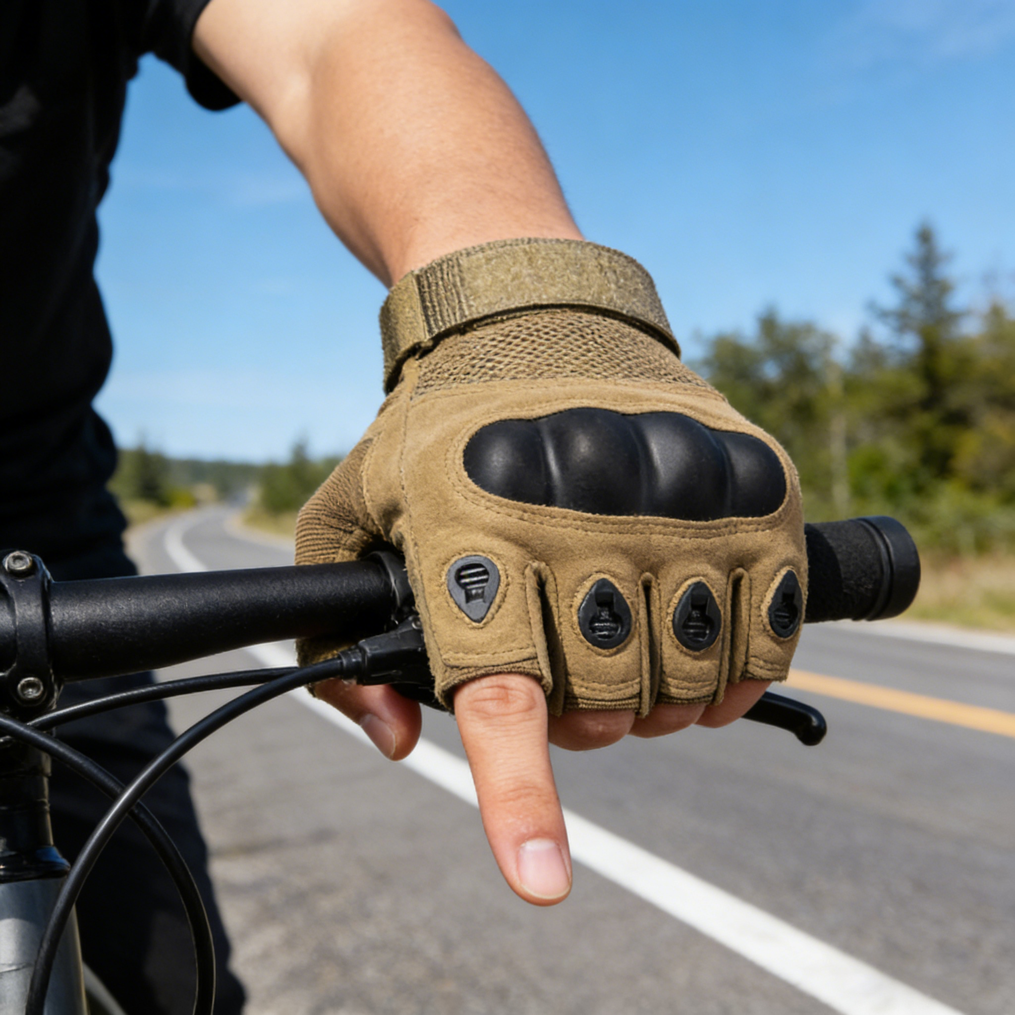 Tactical Hard Knuckle Half Fin - огляд і ціна Motorcycle Glove Knuckle